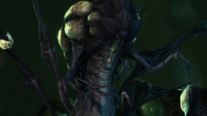 Abathur advises Kerrigan on new mutations and evolutions to strengthen the swarm