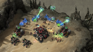 Oracles use pulsar beam to damage ground units